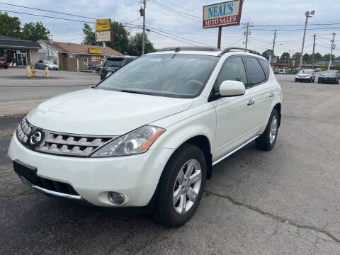 2006 Nissan Murano for sale at Neals Auto Sales in Louisville KY