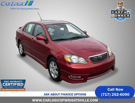 2008 Toyota Corolla for sale at Car Logic of Wrightsville in Wrightsville PA