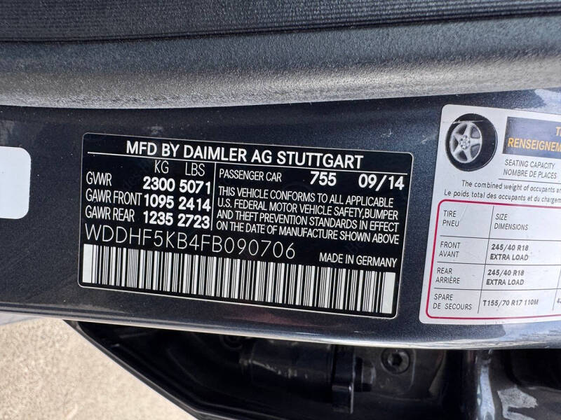 2015 Mercedes-Benz E-Class E 350