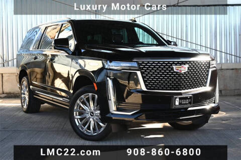 2022 Cadillac Escalade ESV for sale at Big Money Fins in Rahway NJ