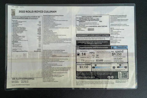 2022 Rolls-Royce Cullinan