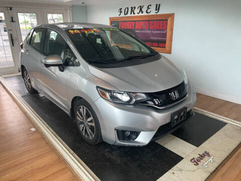 2016 Honda Fit for sale at Forkey Auto & Trailer Sales in La Fargeville NY