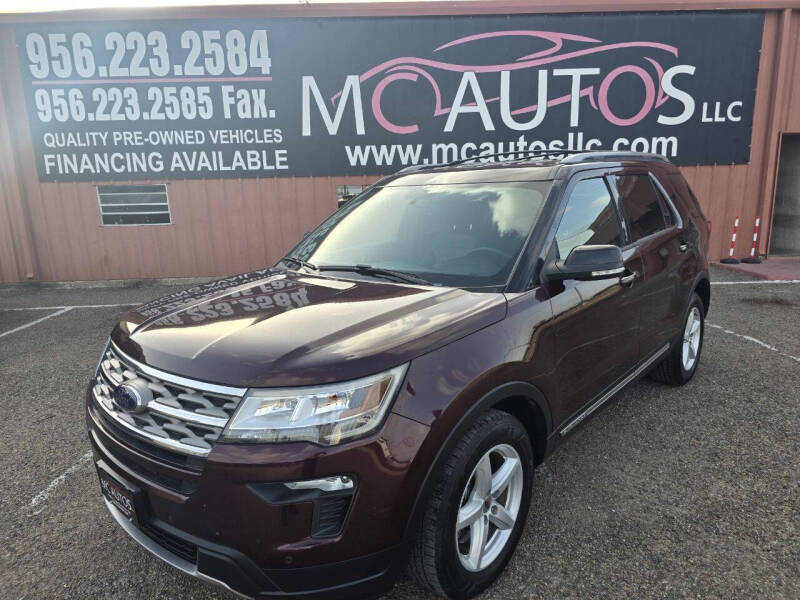 2018 Ford Explorer for sale at MC Autos LLC in Pharr TX