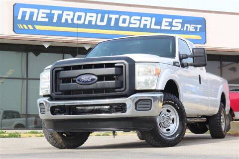 2012 Ford F-250 Super Duty for sale at METRO AUTO SALES in Arlington TX