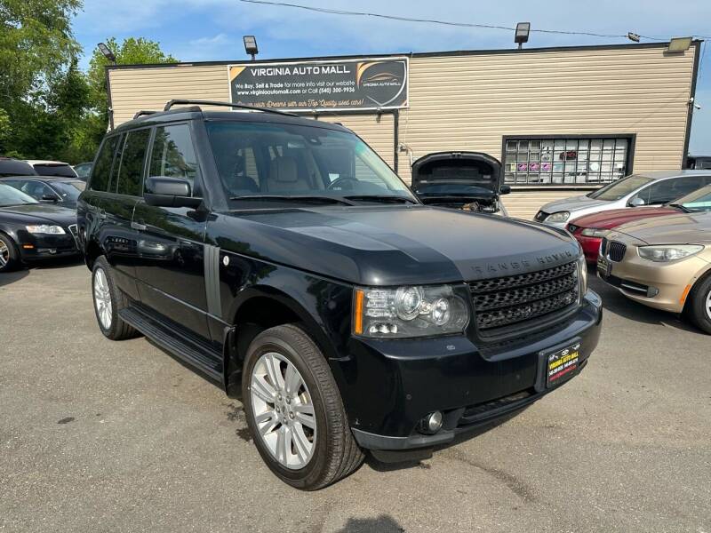 2010 Land Rover Range Rover for sale at Virginia Auto Mall in Woodford VA