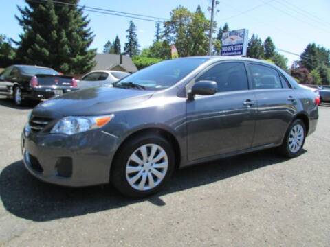 2013 Toyota Corolla for sale at Hall Motors LLC in Vancouver WA