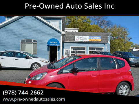 2010 Honda Fit for sale at Pre-Owned Auto Sales Inc in Salem MA