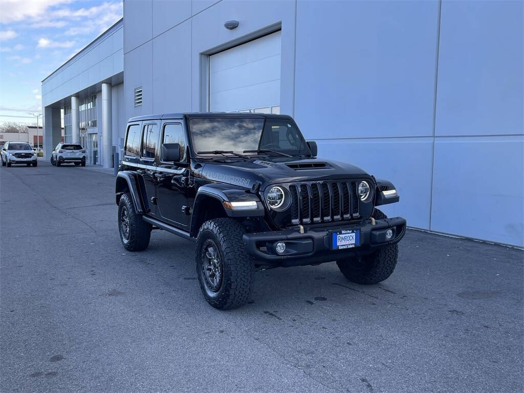 2022 Jeep Wrangler Unlimited for sale at Rimrock Used Auto in Billings, MT