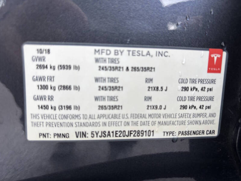 2018 Tesla Model S 100D