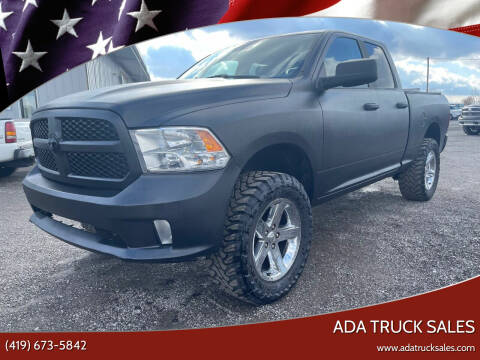 2017 RAM 1500 for sale at Ada Truck Sales in Bluffton OH