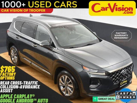 2020 Hyundai Santa Fe for sale at Car Vision of Trooper in Norristown PA