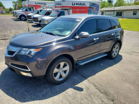 2011 Acura MDX for sale at Motorsports Motors LLC in Youngstown OH