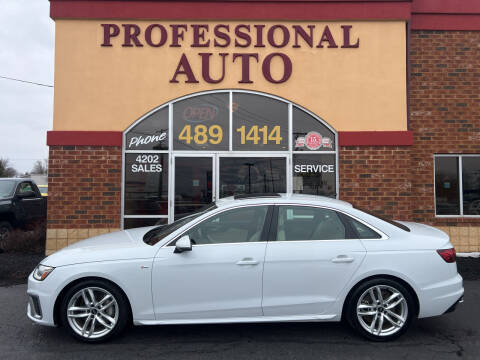 2022 Audi A4 for sale at Professional Auto Sales & Service in Fort Wayne IN