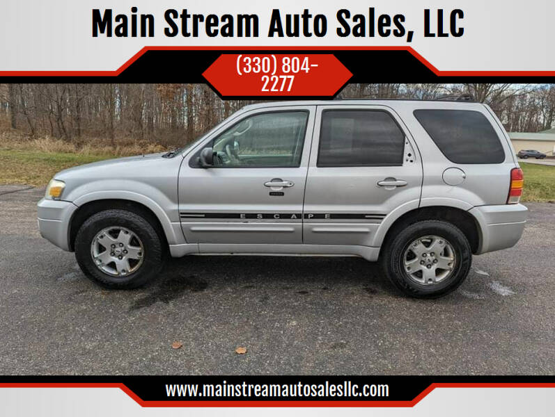2007 Ford Escape for sale at Main Stream Auto Sales, LLC in Wooster OH