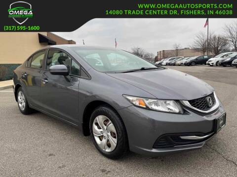 2014 Honda Civic for sale at Omega Autosports of Fishers in Fishers IN