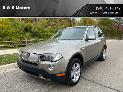 2008 BMW X3 for sale at R & R Motors in Waterford MI