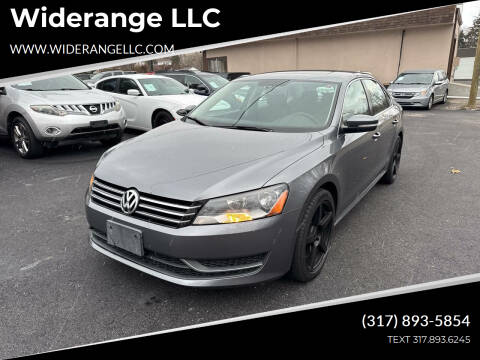 2014 Volkswagen Passat for sale at Widerange LLC in Greenwood IN