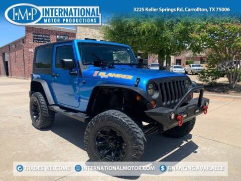 2010 Jeep Wrangler for sale at International Motor Productions in Carrollton TX