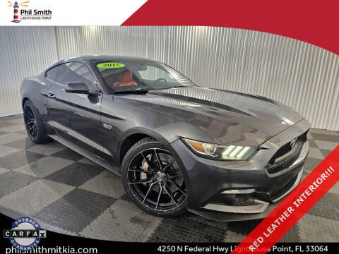 2015 Ford Mustang for sale at PHIL SMITH AUTOMOTIVE GROUP - Phil Smith Kia in Lighthouse Point FL