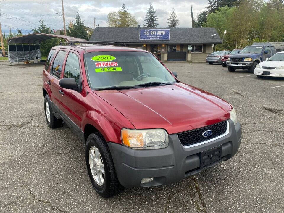 2003 Ford Escape for sale at OXY AUTO in Marysville, WA