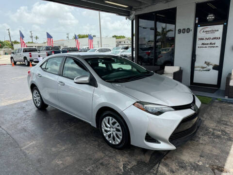 2018 Toyota Corolla for sale at American Auto Sales in Hialeah FL