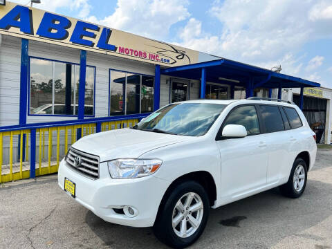 2010 Toyota Highlander for sale at Abel Motors, Inc. in Conroe TX