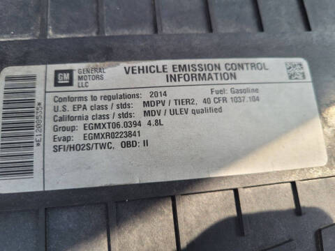 2014 GMC Savana 2500