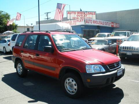 2000 Honda CR-V for sale at AUTO WHOLESALE OUTLET in North Hollywood CA