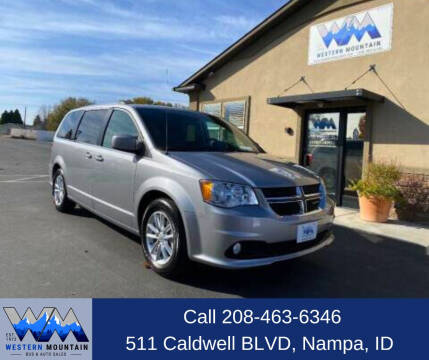 2020 Dodge Grand Caravan for sale at Western Mountain Bus & Auto Sales in Nampa ID