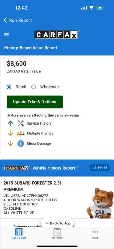 2015 Subaru Forester 2.5i Premium
