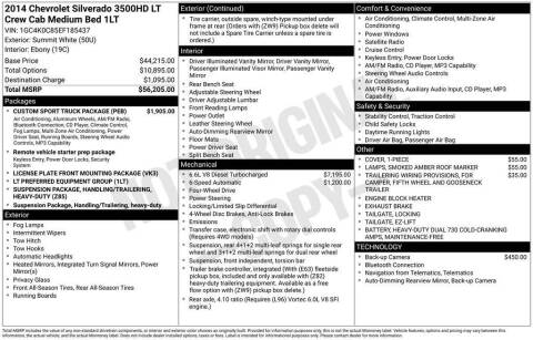 2014 Chevrolet Silverado 3500HD