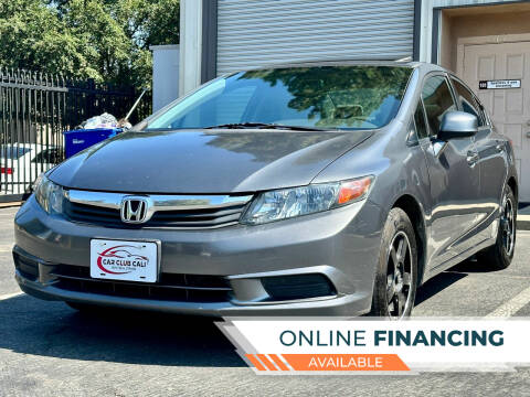 2012 Honda Civic for sale at Car Club Cali in Fresno CA