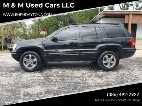 2004 Jeep Grand Cherokee for sale at M & M Used Cars LLC in Daytona Beach FL