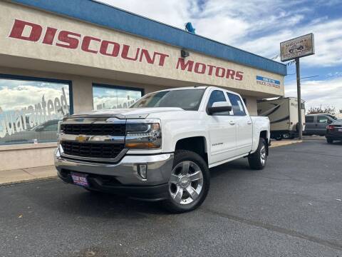 2018 Chevrolet Silverado 1500 for sale at Discount Motors in Pueblo CO