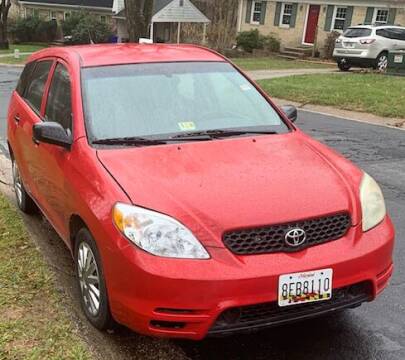 2003 Toyota Matrix for sale at Real Auto Shop Inc. - Real & Webster secondary lot in Somerville MA