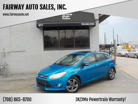 2014 Ford Focus for sale at FAIRWAY AUTO SALES, INC. in Melrose Park IL