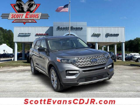 2022 Ford Explorer for sale at SCOTT EVANS CHRYSLER DODGE in Carrollton GA