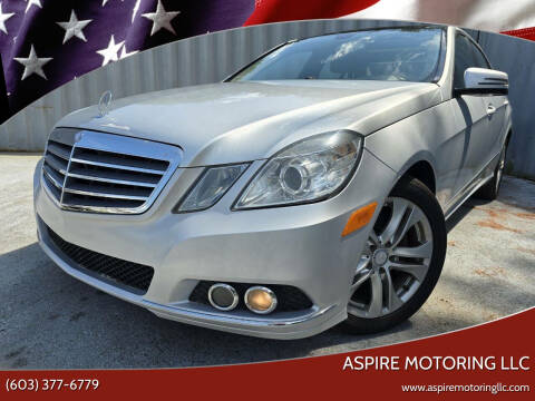 2010 Mercedes-Benz E-Class for sale at Aspire Motoring LLC in Brentwood NH