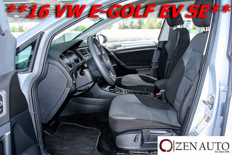 2016 Volkswagen e-Golf SE