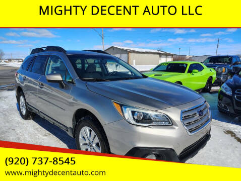 2017 Subaru Outback for sale at MIGHTY DECENT AUTO LLC in Green Bay WI