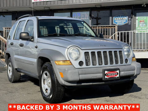 2005 Jeep Liberty for sale at CERTIFIED CAR CENTER in Fairfax VA