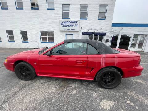 1996 Ford Mustang for sale at Lightning Auto Sales in Springfield IL