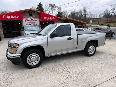 2010 GMC Canyon for sale at Twin Rocks Auto Sales LLC in Uniontown PA