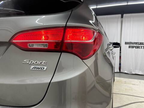 2014 Hyundai Santa Fe for sale at Brownsburg Imports LLC in Indianapolis IN