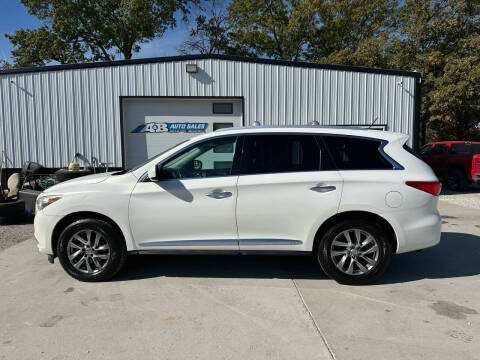 2013 Infiniti JX35 for sale at A & B AUTO SALES in Chillicothe MO