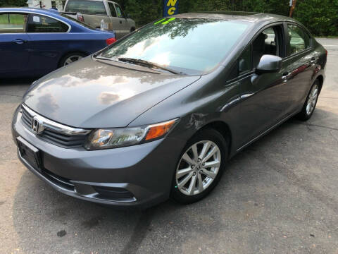 2012 Honda Civic for sale at NE Autos Inc in Norton MA