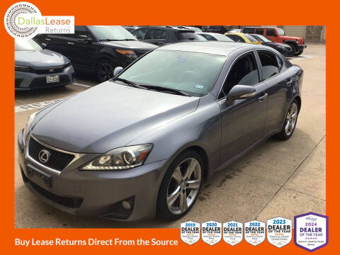 2012 Lexus IS 250 for sale at Dallas Auto Finance in Dallas TX