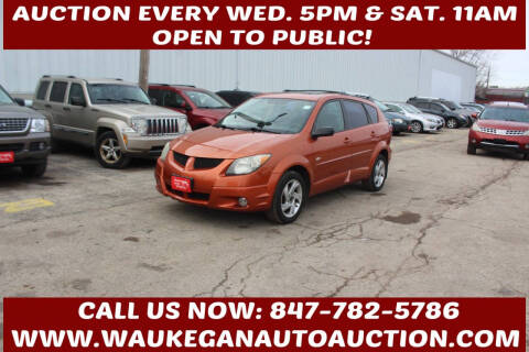 2004 Pontiac Vibe for sale at Waukegan Auto Auction in Waukegan IL