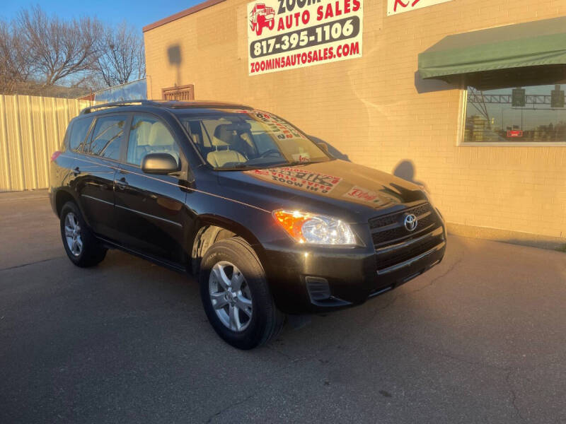 2012 Toyota RAV4 for sale at Zoom In 5 Auto Sales in Fort Worth TX