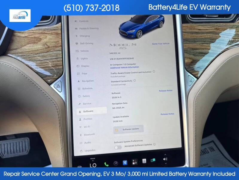 2015 Tesla Model S 85